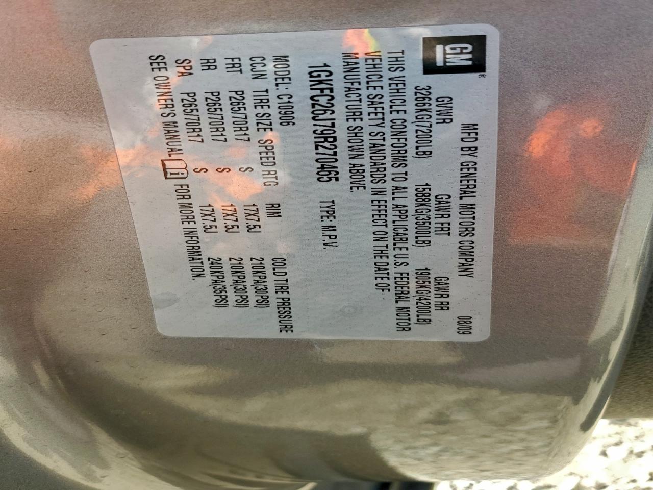 2009 GMC YUKON XL C1500 SLE photo 13