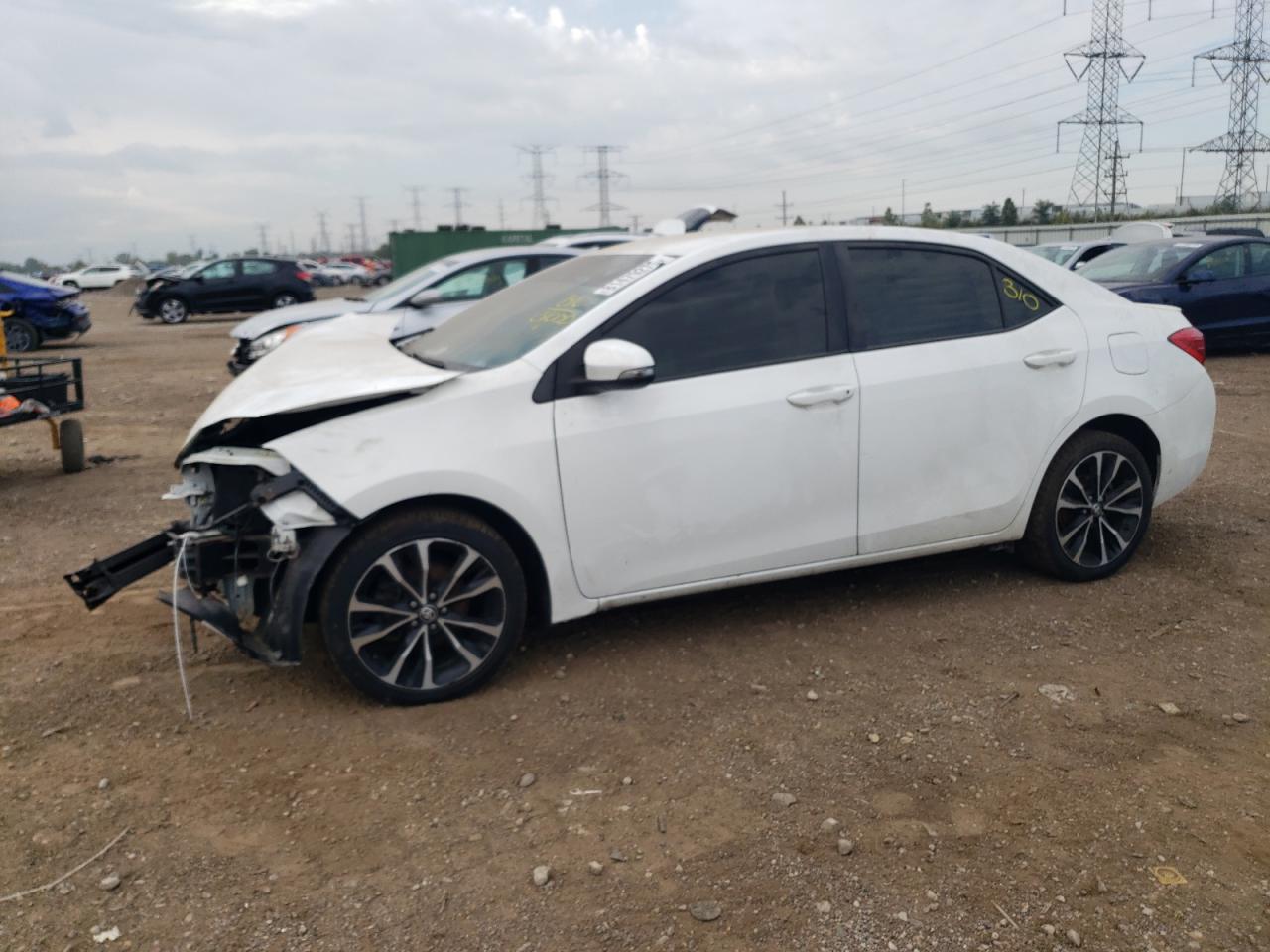 2018 TOYOTA COROLLA L — FRONT END damage — photo 1