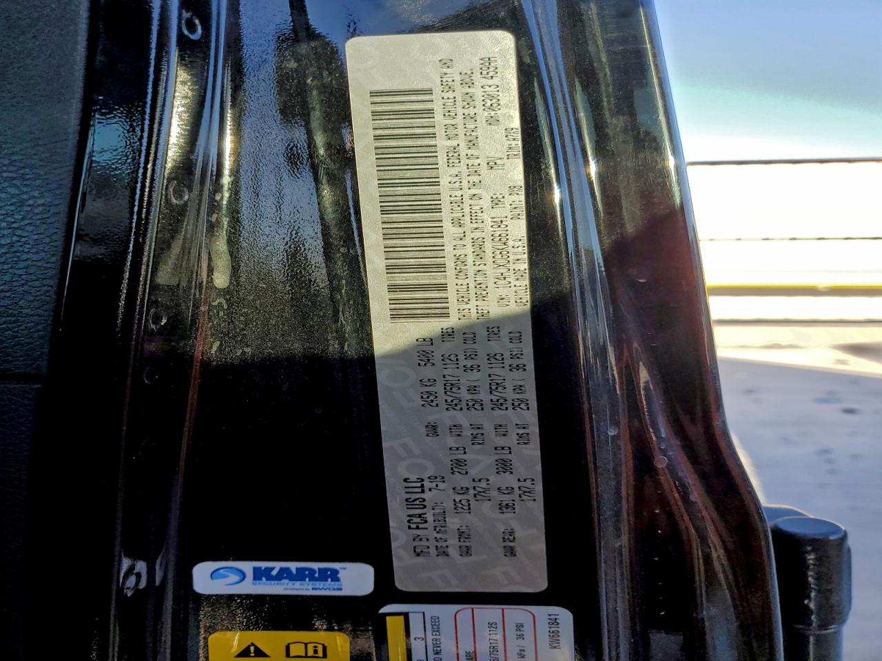 2019 JEEP WRANGLER UNLIMITED SPORT photo 12