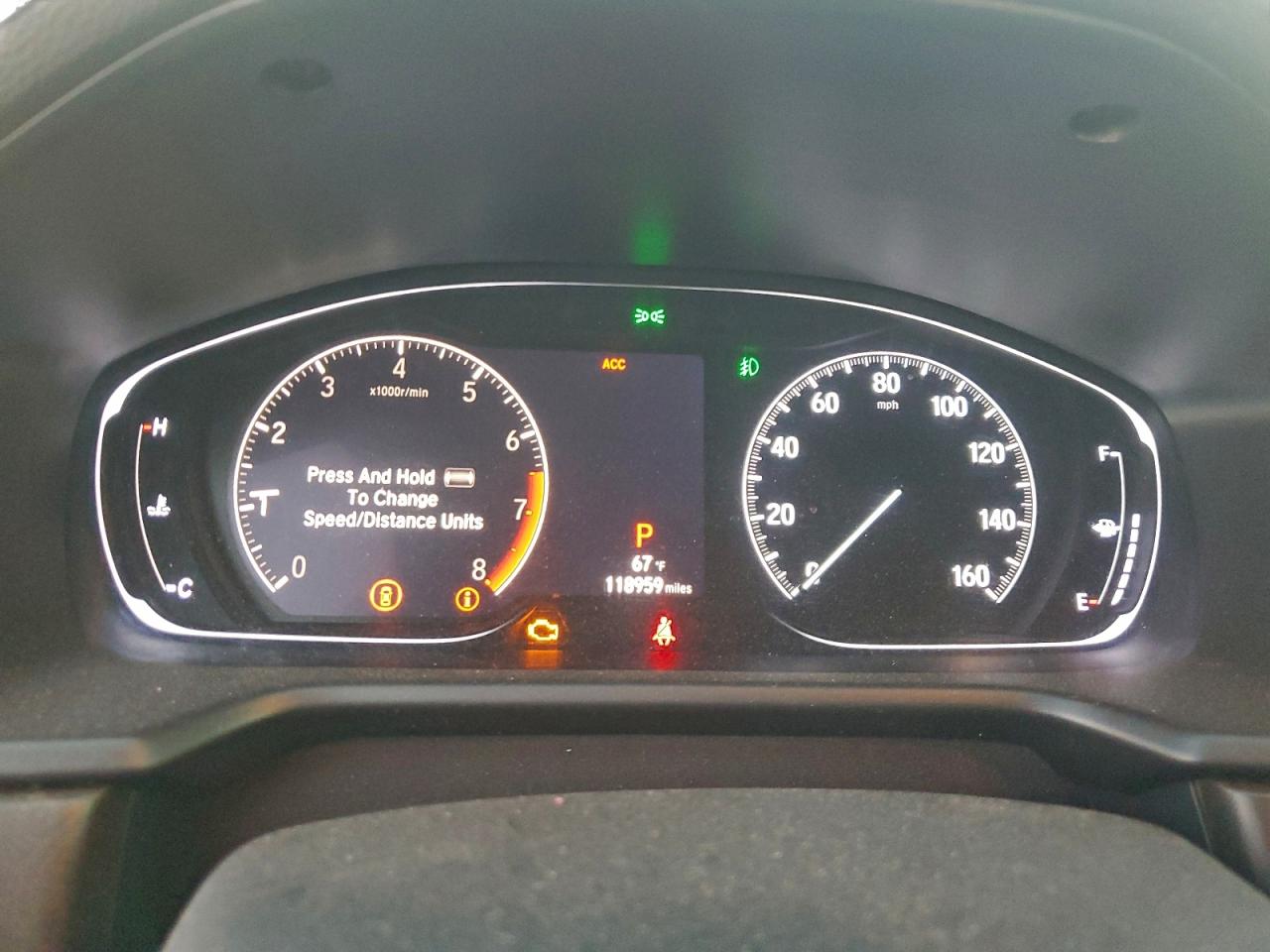 2018 HONDA ACCORD EXL photo 9
