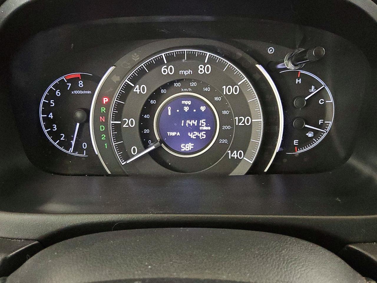 2013 HONDA CR-V EXL photo 9