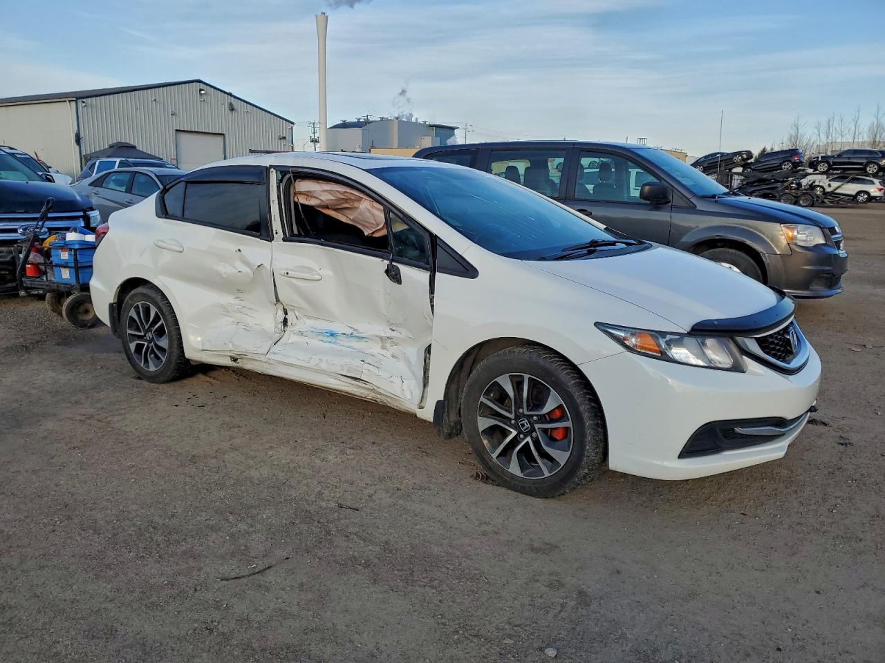 2015 HONDA CIVIC LX photo 4