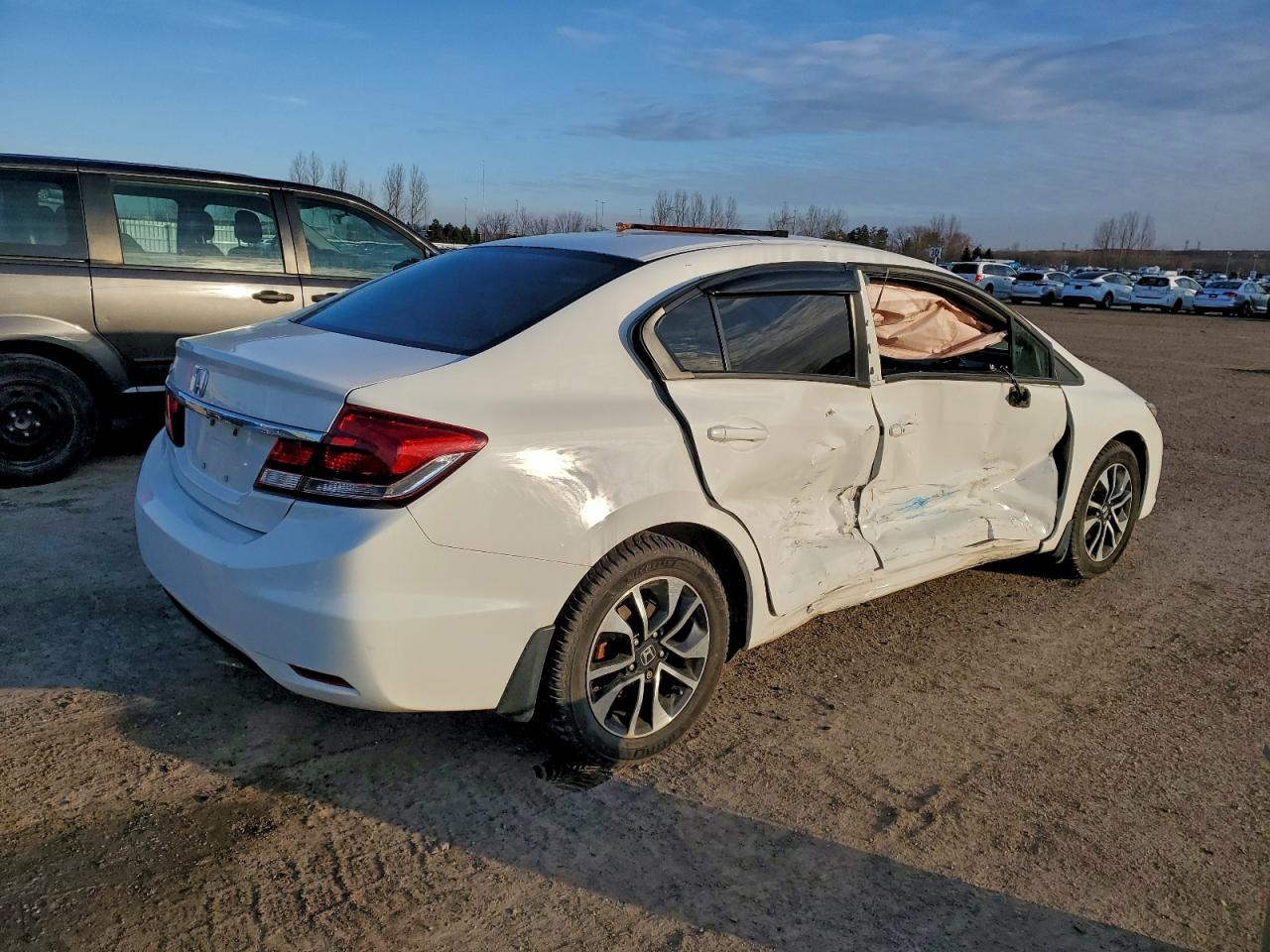 2015 HONDA CIVIC LX photo 3