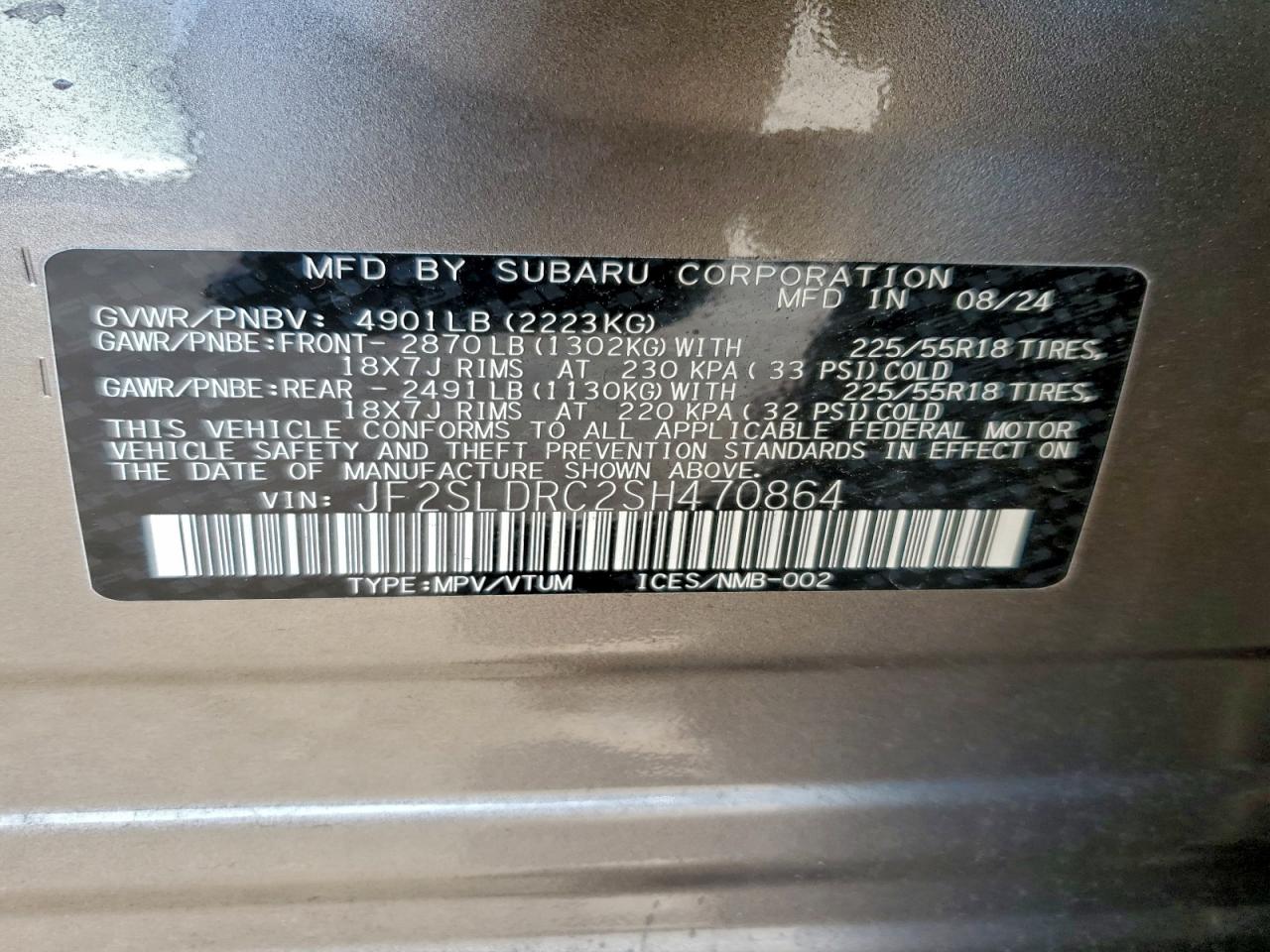 2025 SUBARU FORESTER LIMITED photo 13