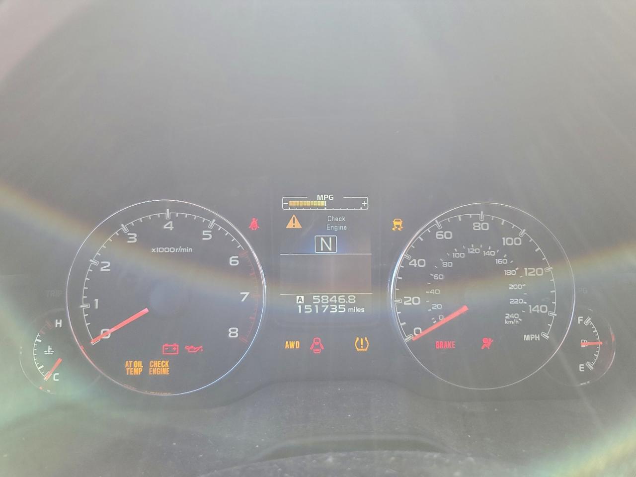2014 SUBARU OUTBACK 2.5I LIMITED photo 9