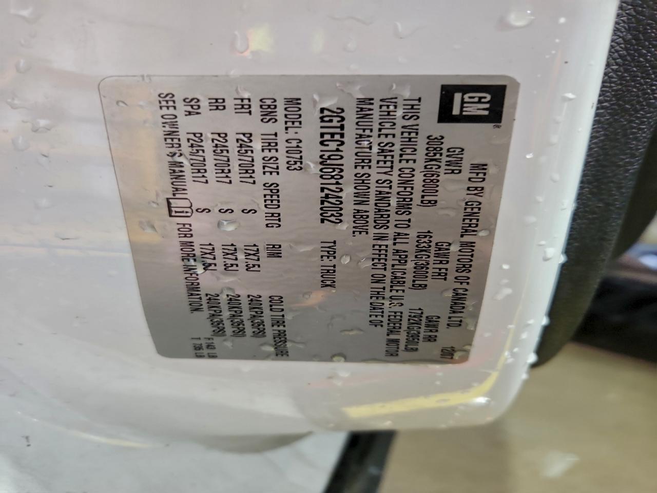 2008 GMC SIERRA C1500 photo 12