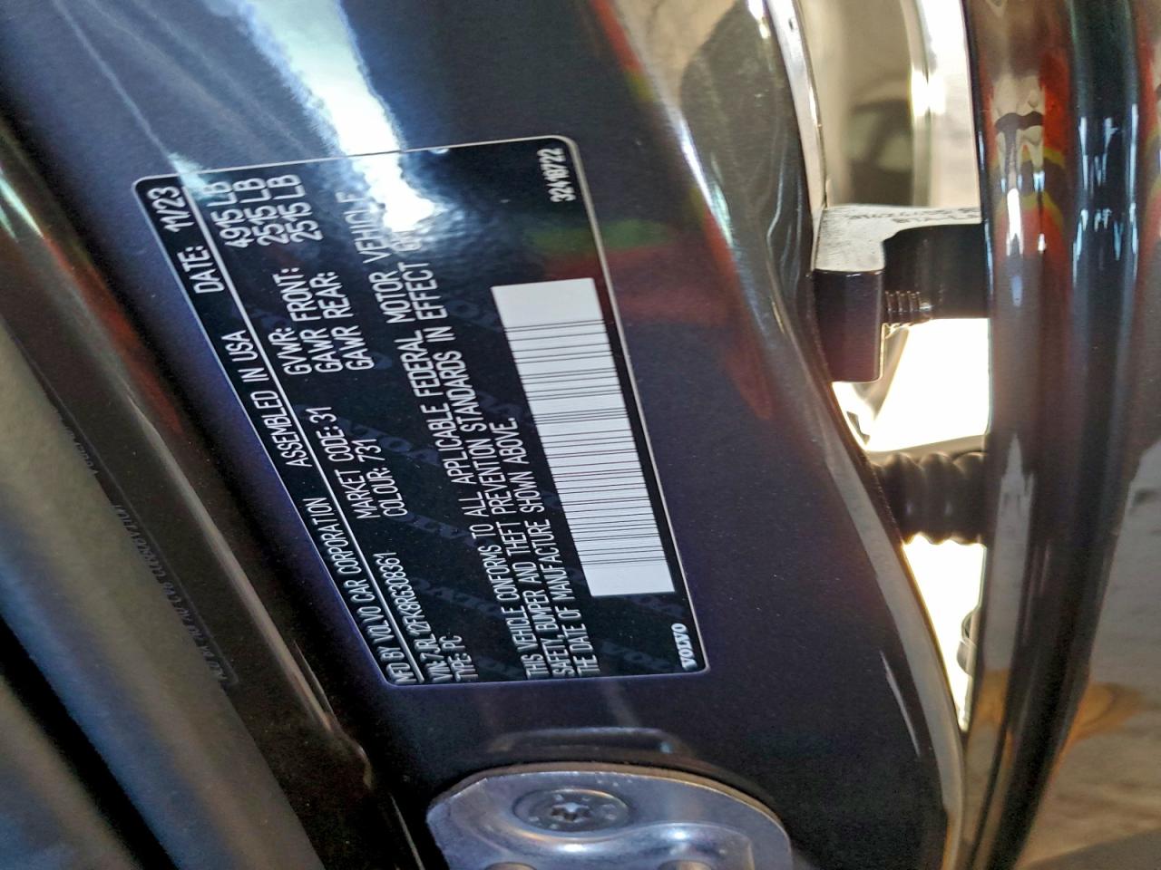 2024 VOLVO S60 CORE photo 12