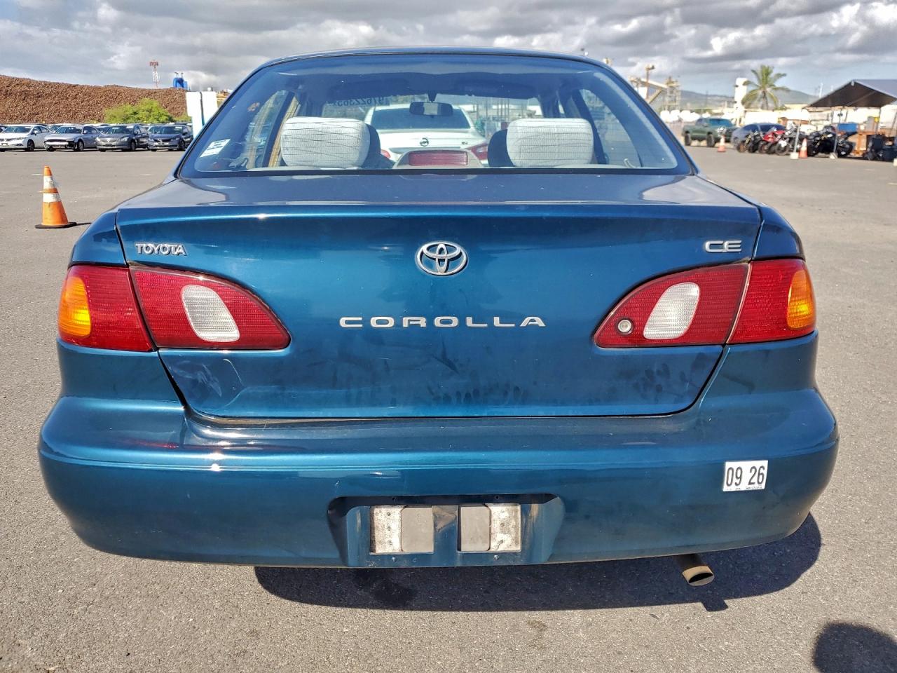 2000 TOYOTA COROLLA VE photo 6