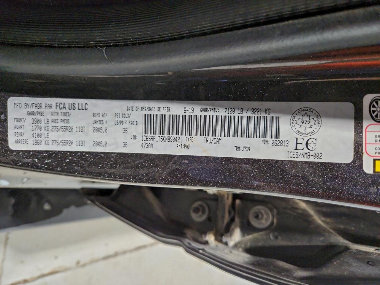 2019 RAM 1500 REBEL photo 12
