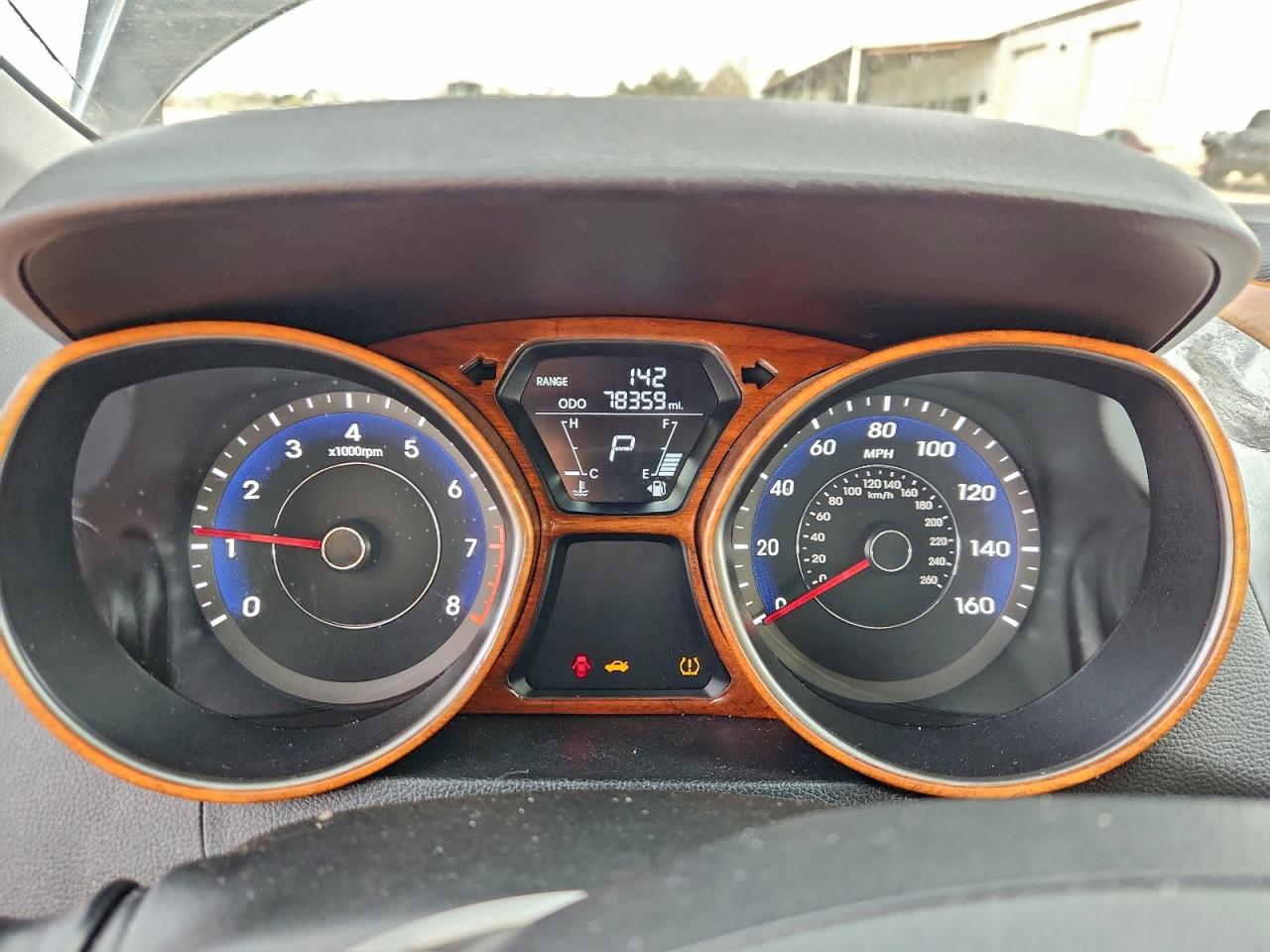 2012 HYUNDAI ELANTRA GLS photo 9