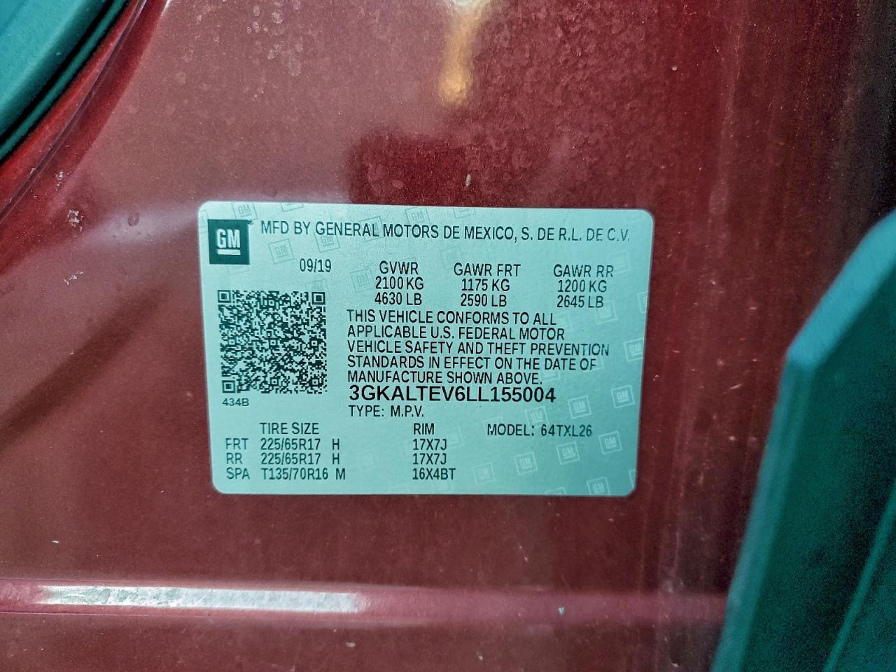 2020 GMC TERRAIN SLE photo 13