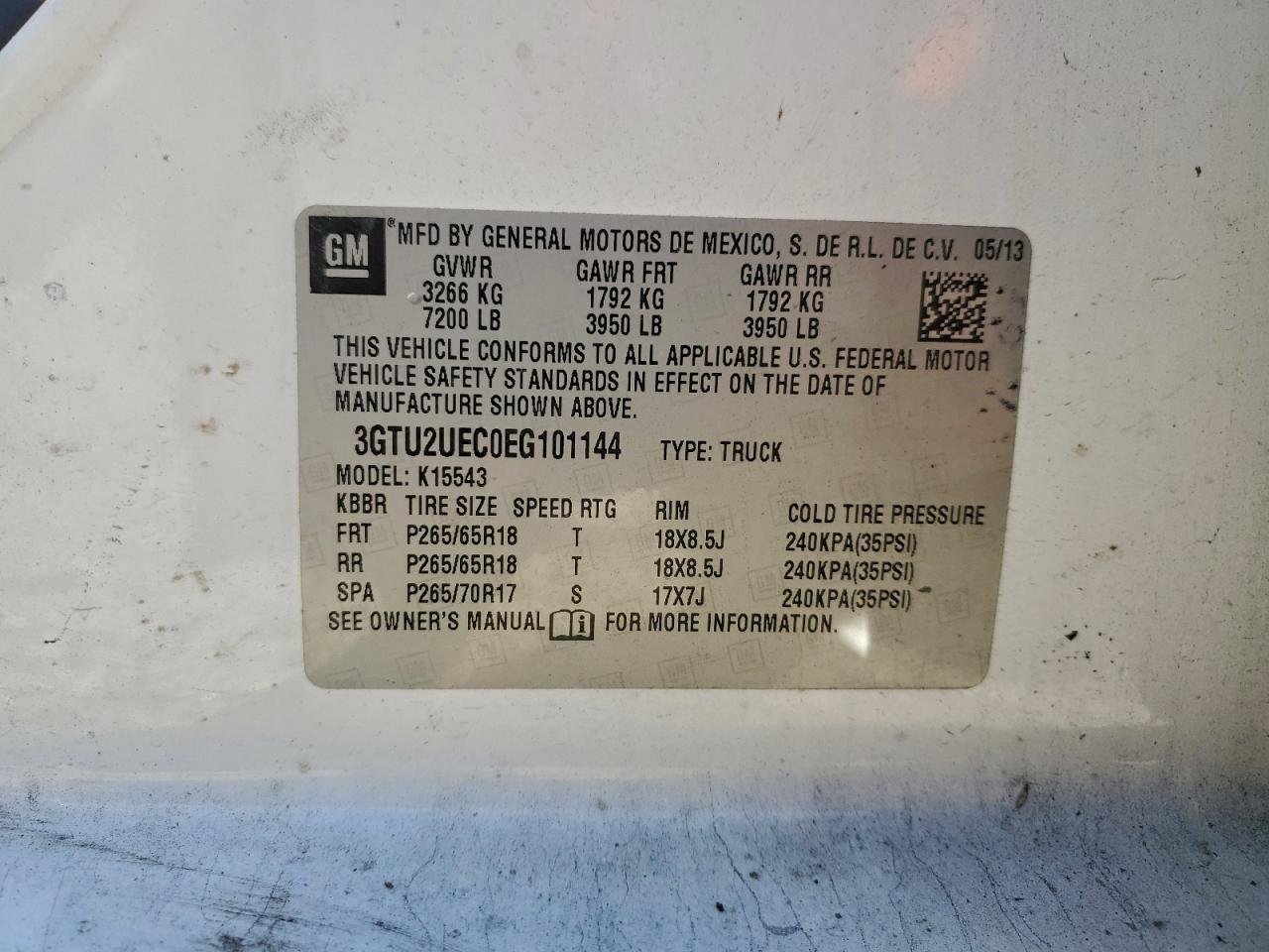 2014 GMC SIERRA K1500 SLE photo 12