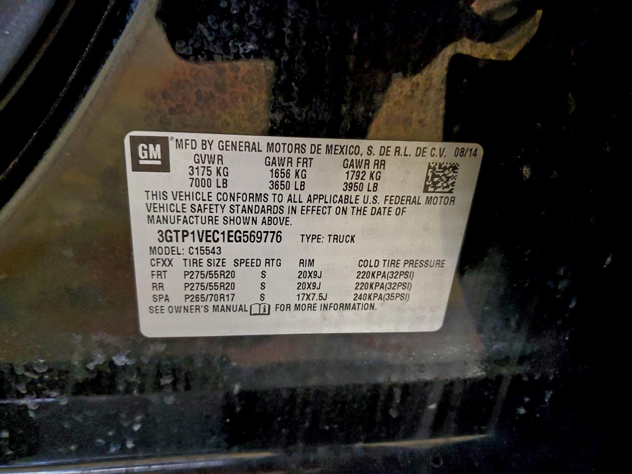 2014 GMC SIERRA C1500 SLT photo 12