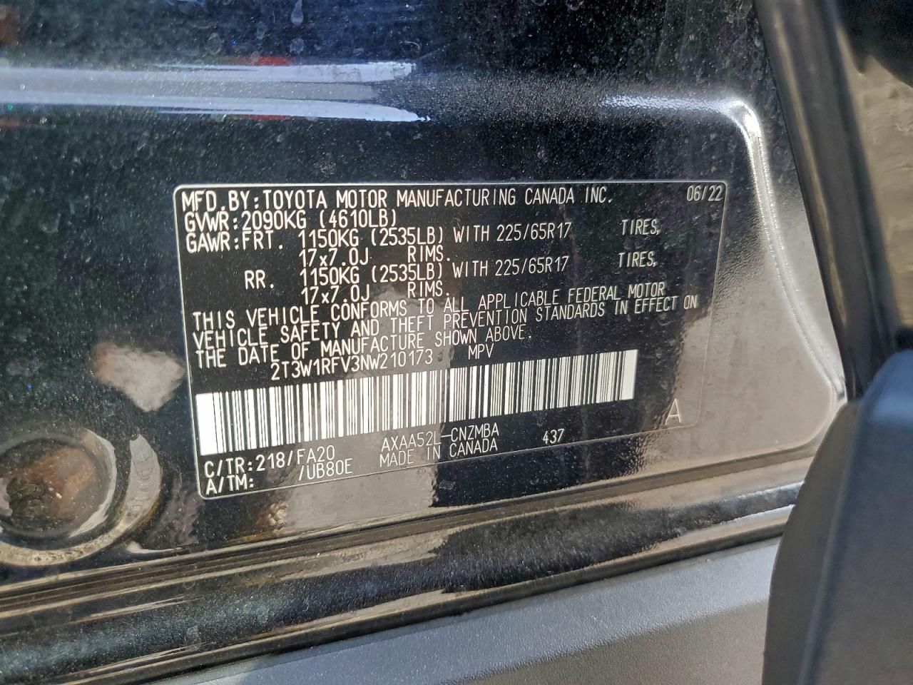 2022 TOYOTA RAV4 XLE photo 37