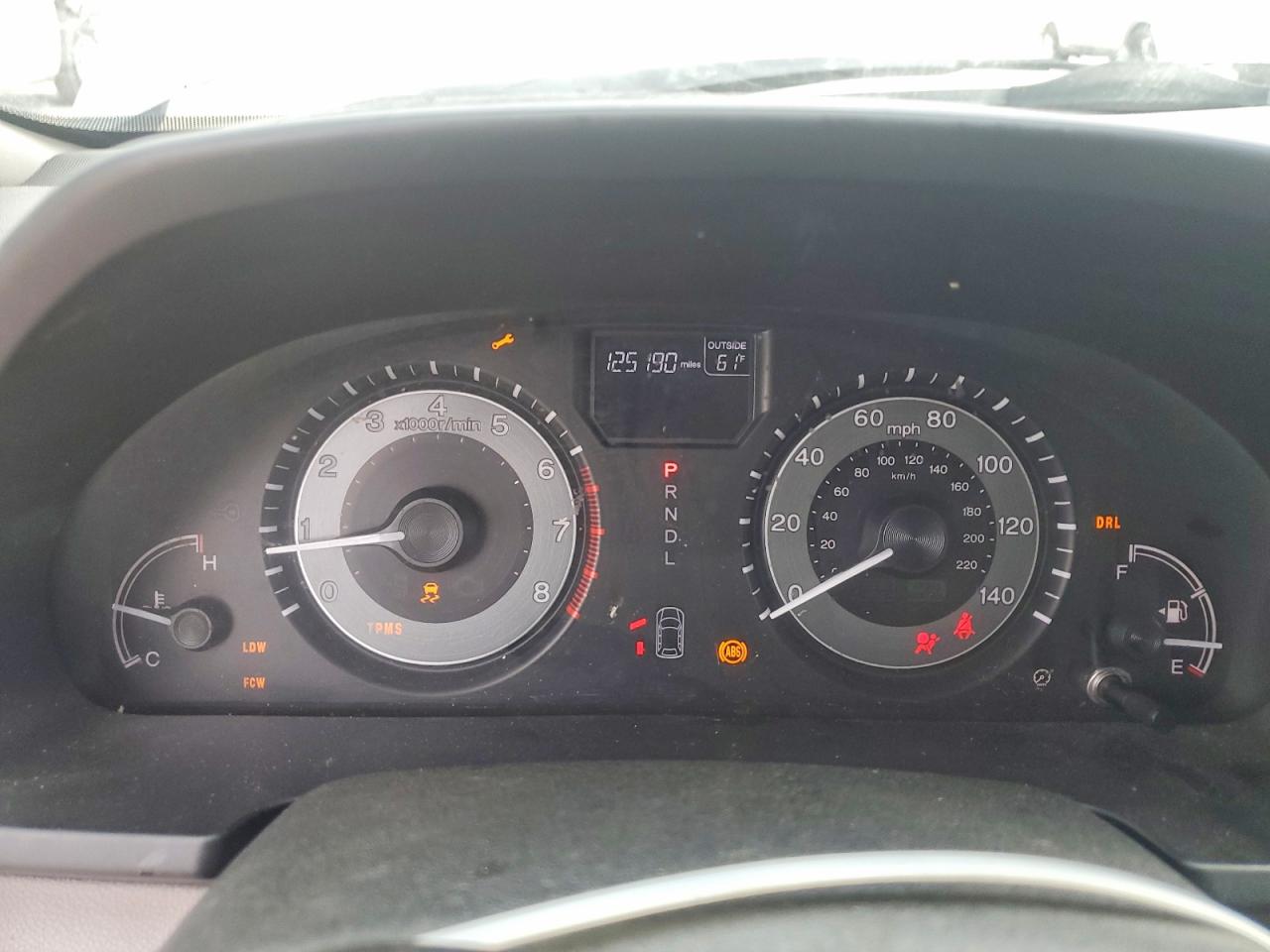 2016 HONDA ODYSSEY EXL photo 9
