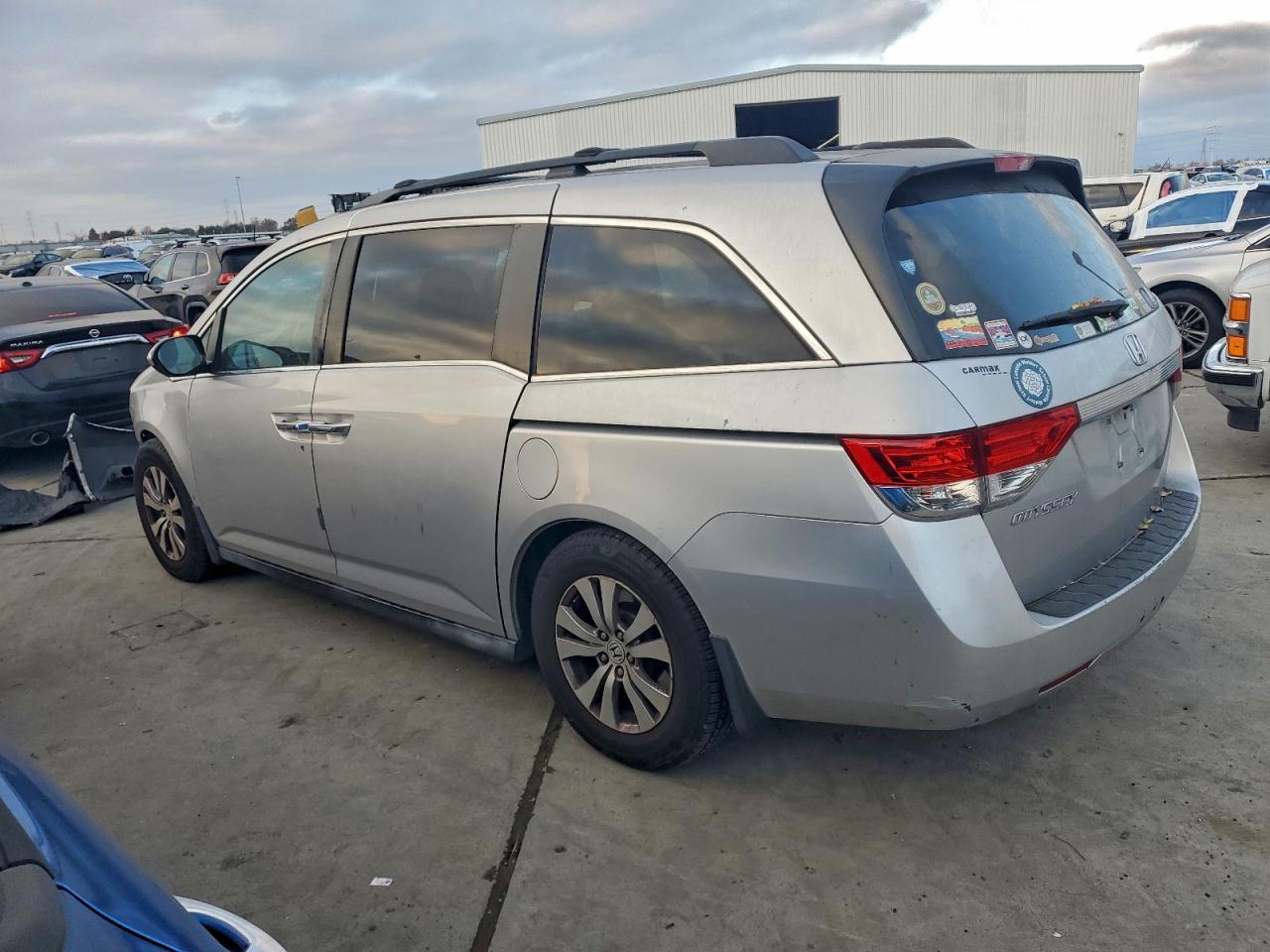 2014 HONDA ODYSSEY EXL photo 2