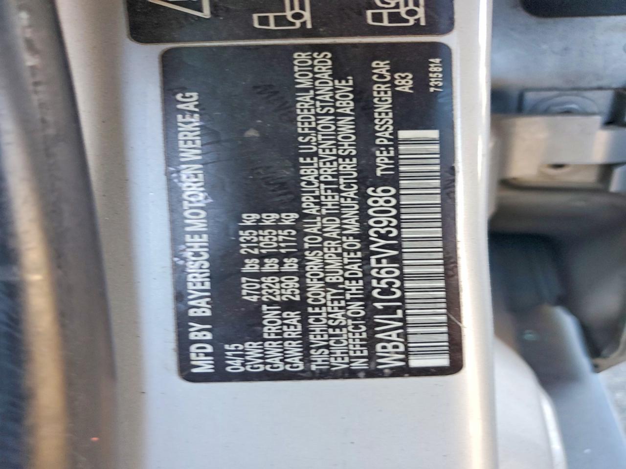 2015 BMW X1 XDRIVE28I photo 23