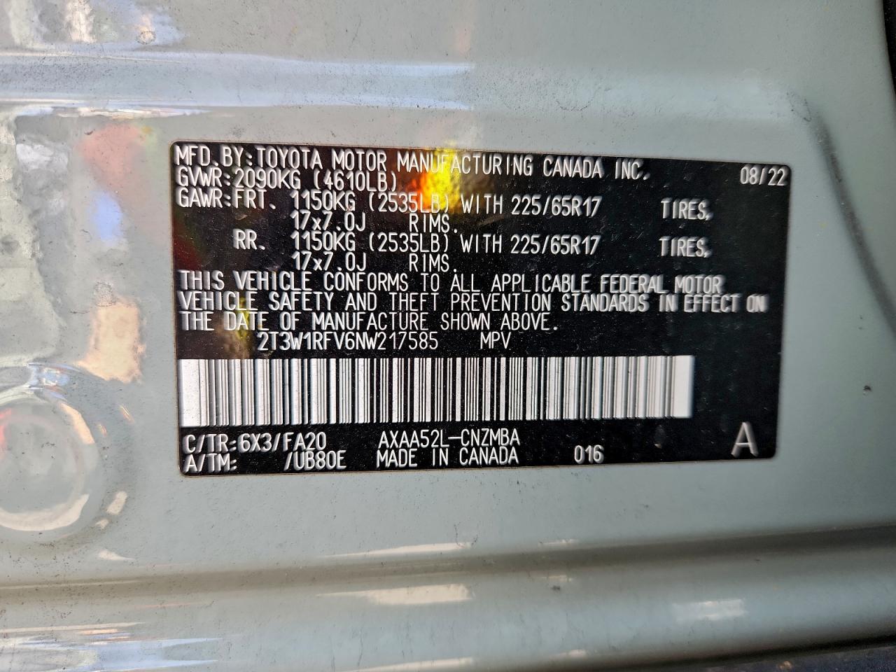 2022 TOYOTA RAV4 XLE photo 12