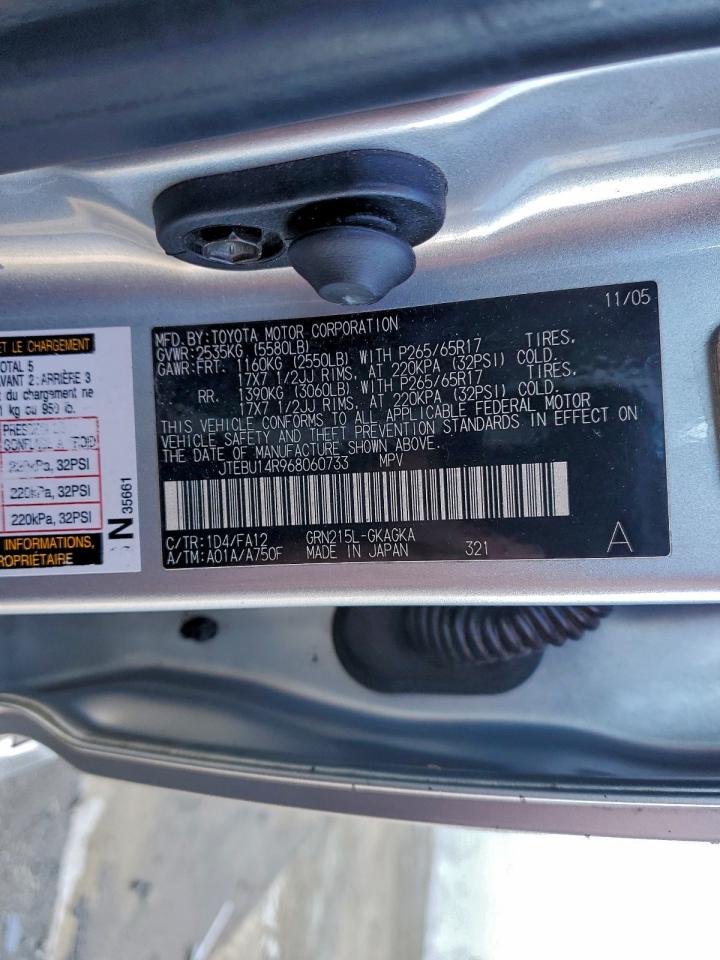 2006 TOYOTA 4RUNNER SR5 photo 13