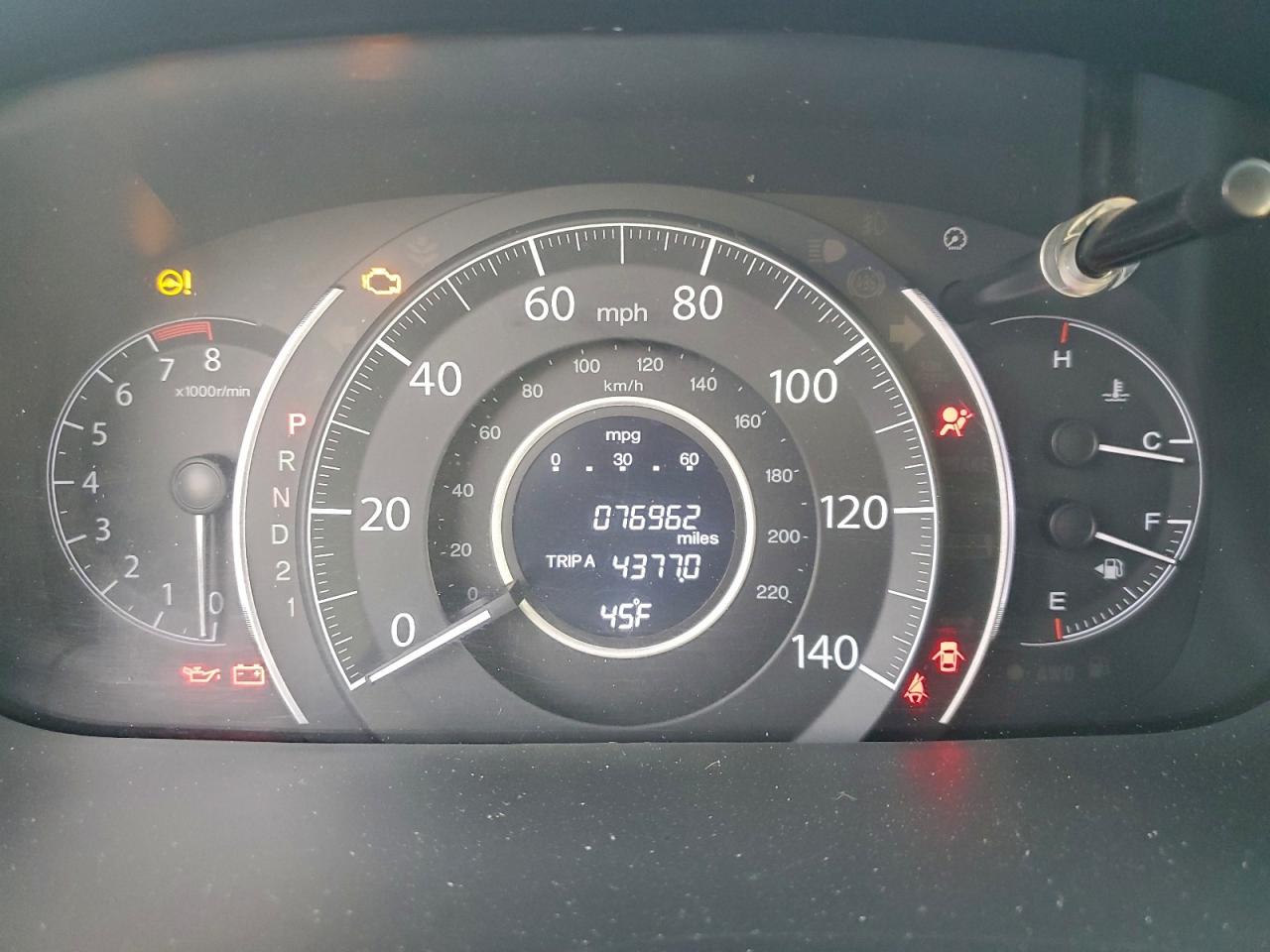 2014 HONDA CR-V EXL photo 9