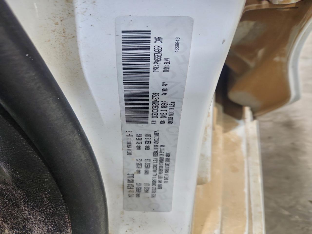 2016 CHRYSLER 200 C photo 13