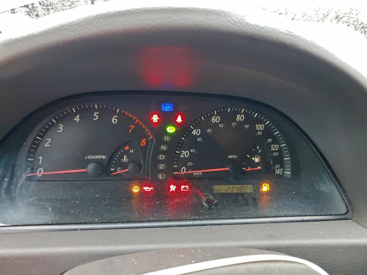 2002 TOYOTA CAMRY LE photo 9