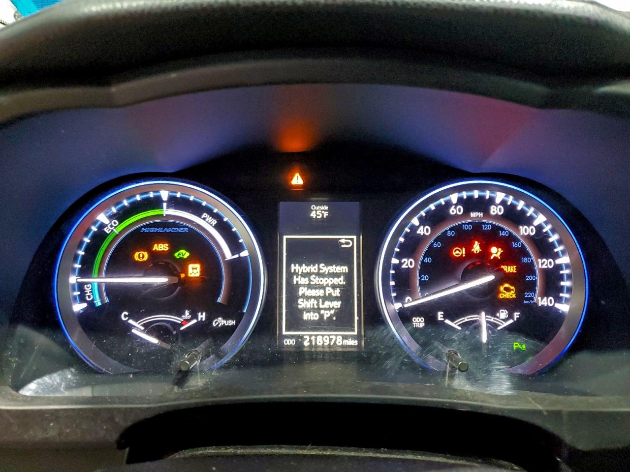2016 TOYOTA HIGHLANDER HYBRID LIMITED photo 9