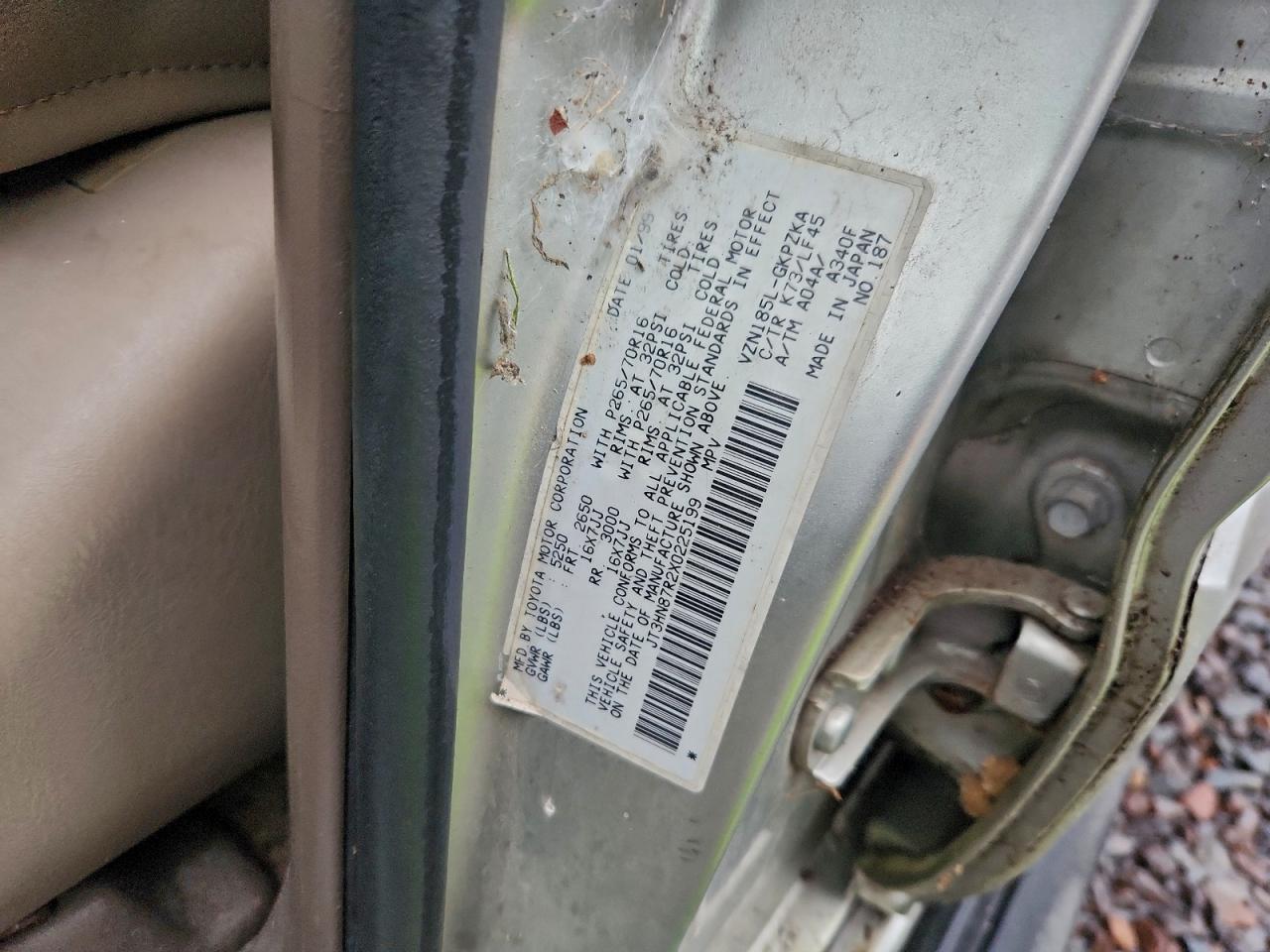 1999 TOYOTA 4RUNNER LIMITED photo 13