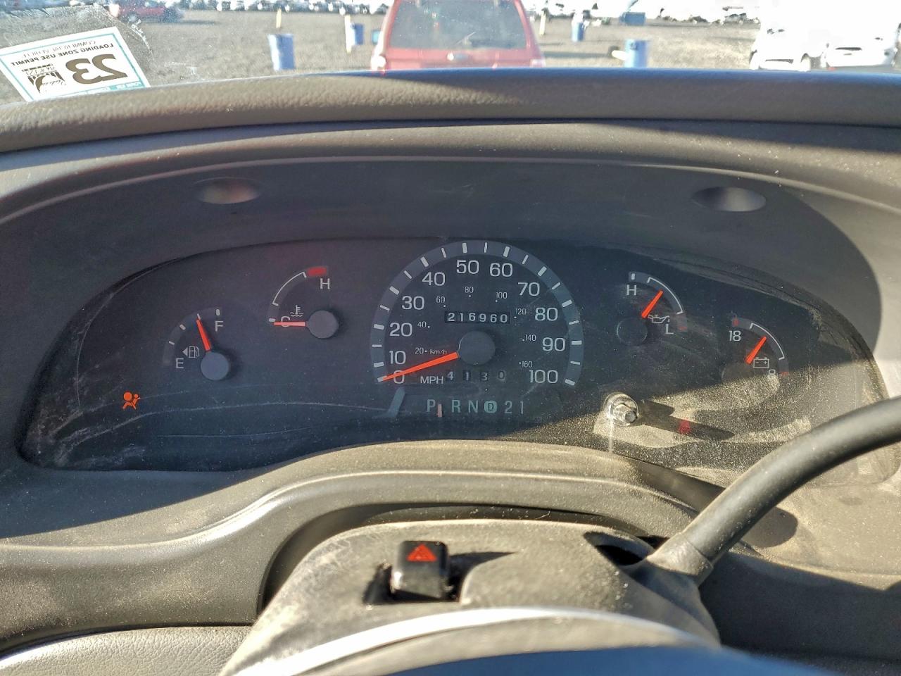 2003 FORD E250 DELIVERY VAN photo 9