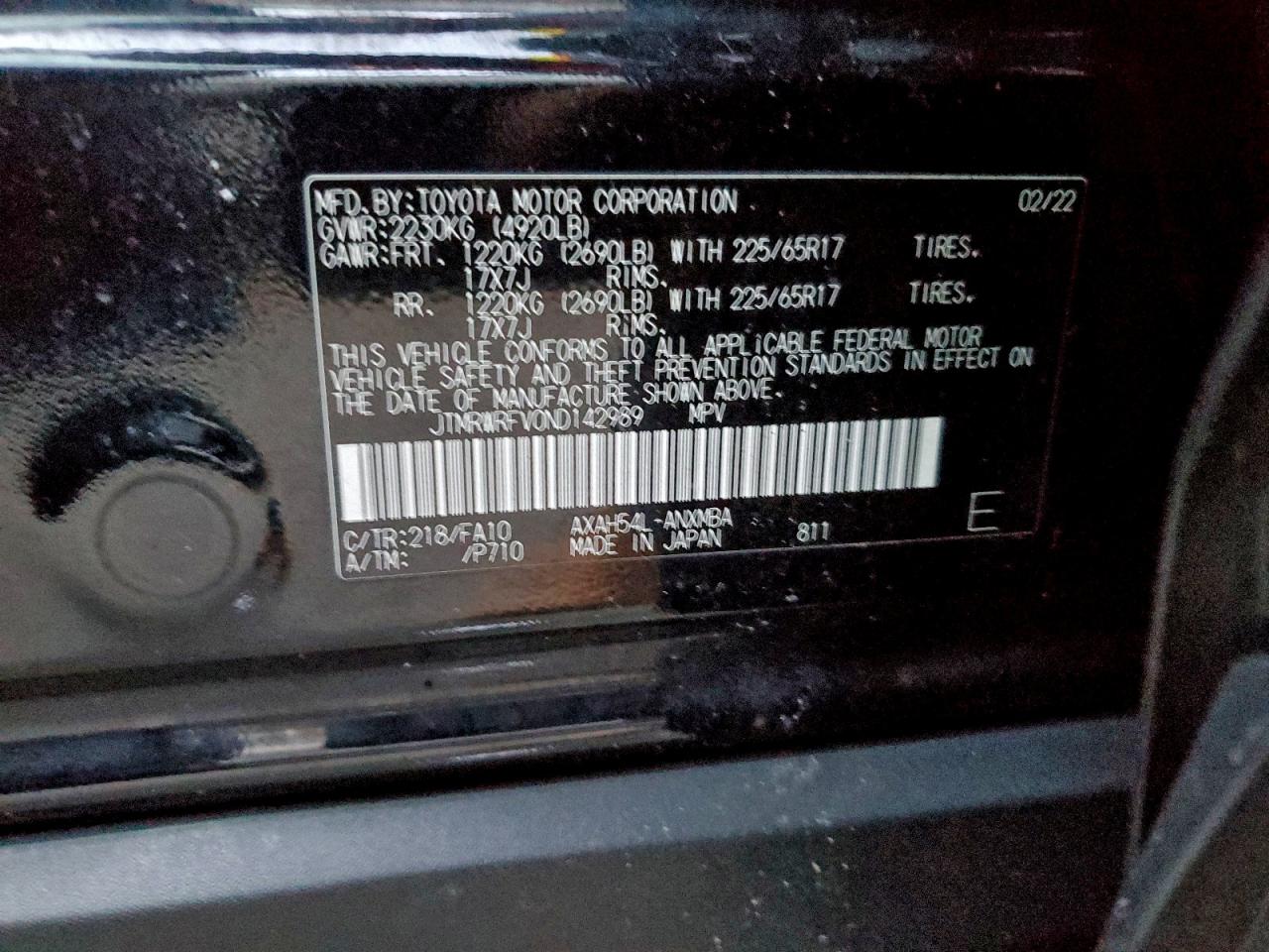 2022 TOYOTA RAV4 XLE photo 13