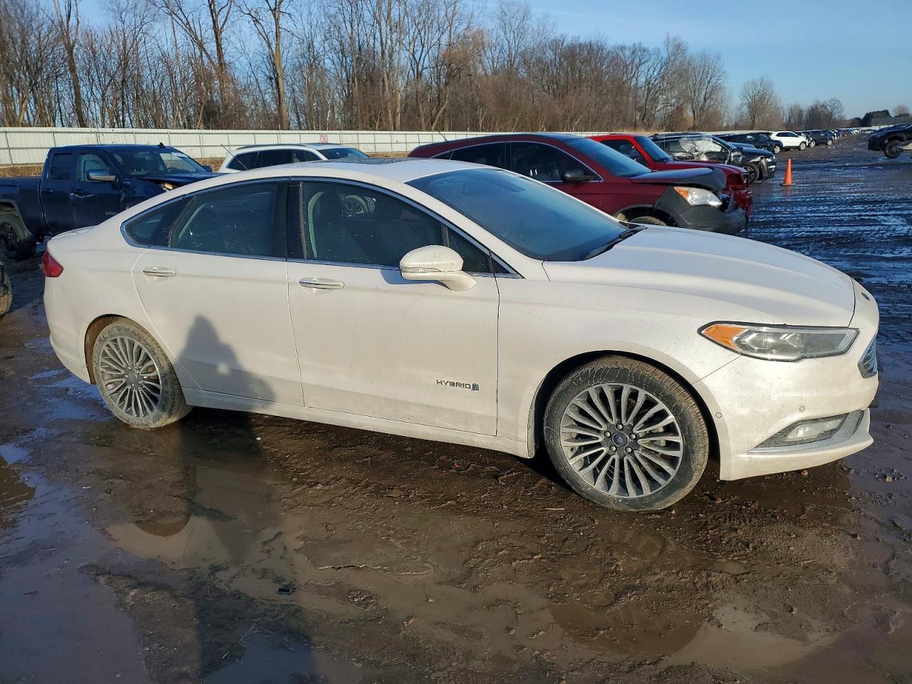 2018 FORD FUSION TITANIUM/PLATINUM HEV photo 4