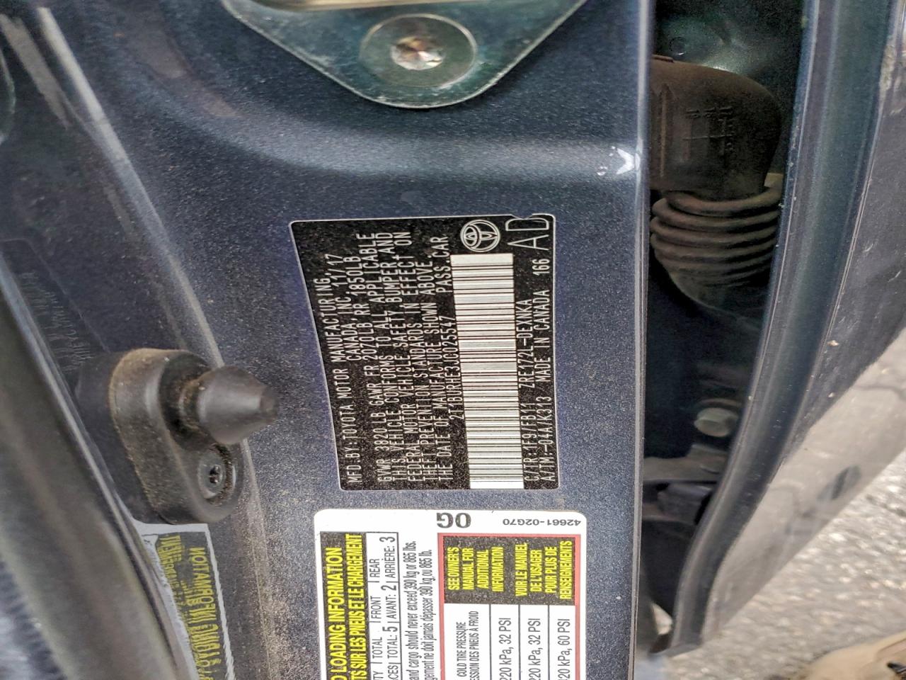2018 TOYOTA COROLLA L photo 13