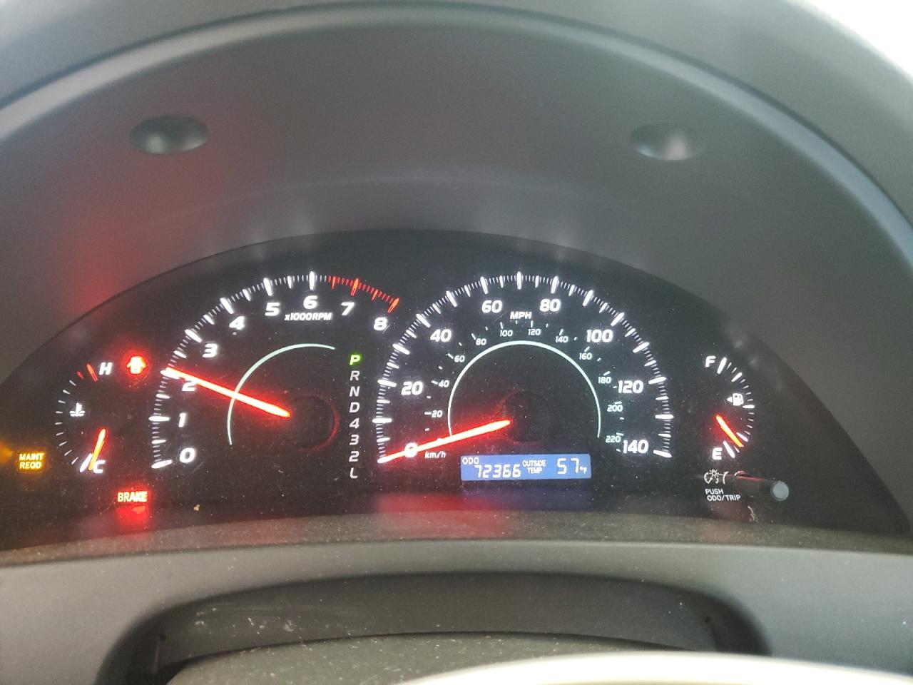 2007 TOYOTA CAMRY CE photo 9