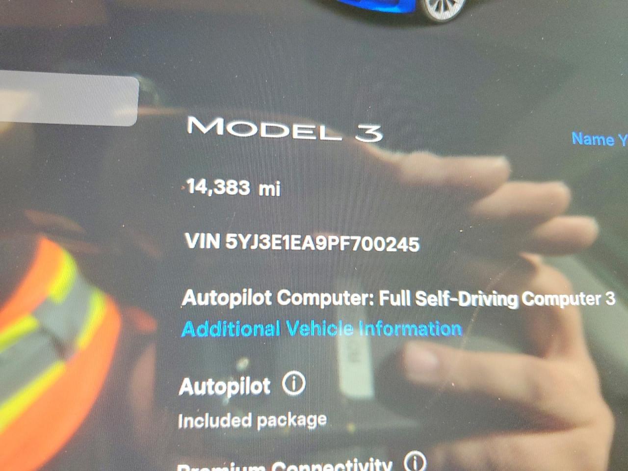 2023 TESLA MODEL 3 photo 17