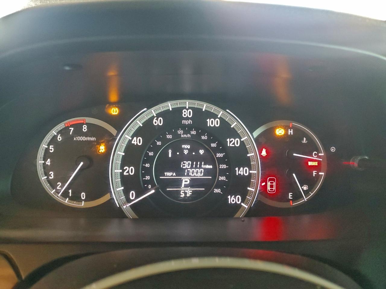 2017 HONDA ACCORD EXL photo 9