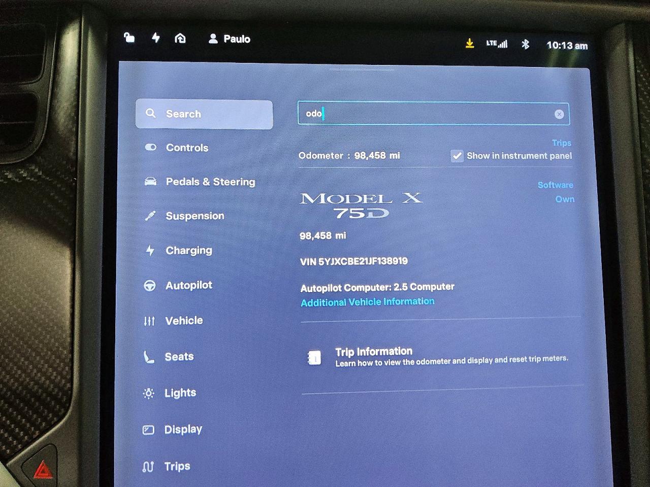 2018 TESLA MODEL X photo 9