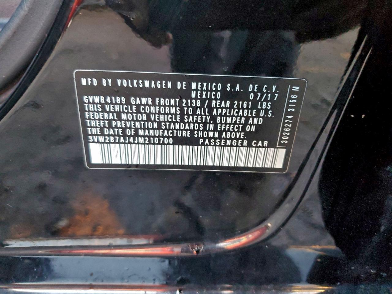 2018 VOLKSWAGEN JETTA photo 12