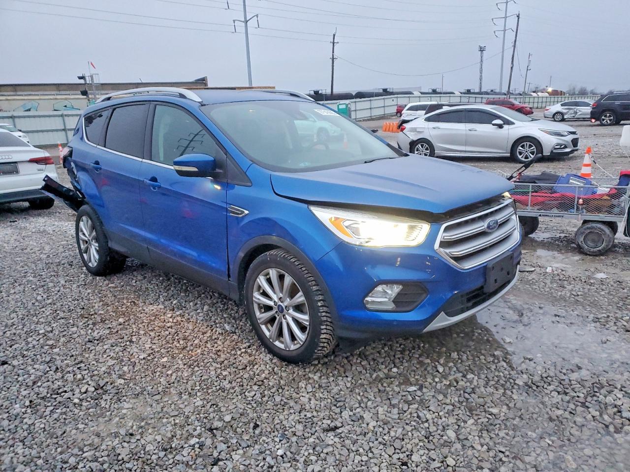 2017 FORD ESCAPE TITANIUM photo 4
