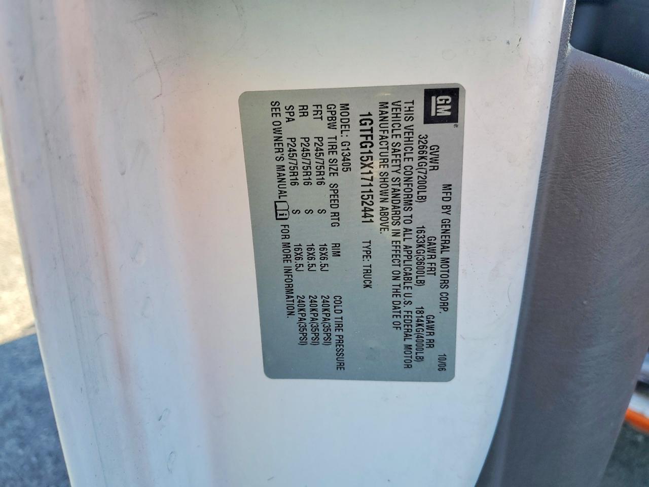 2007 GMC SAVANA G1500 photo 13