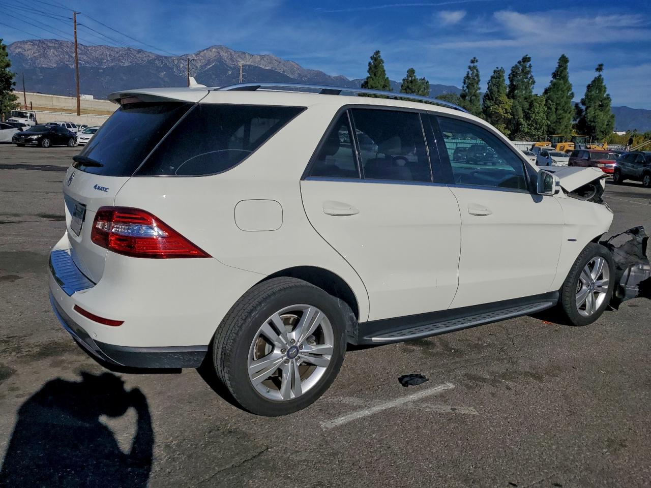 2012 MERCEDES-BENZ ML 350 4MATIC photo 7