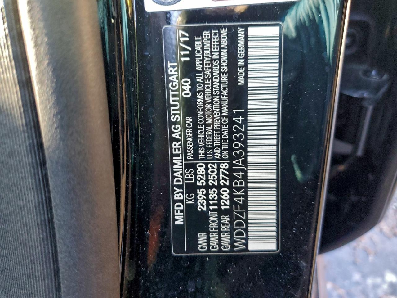2018 MERCEDES-BENZ E 300 4MATIC photo 12