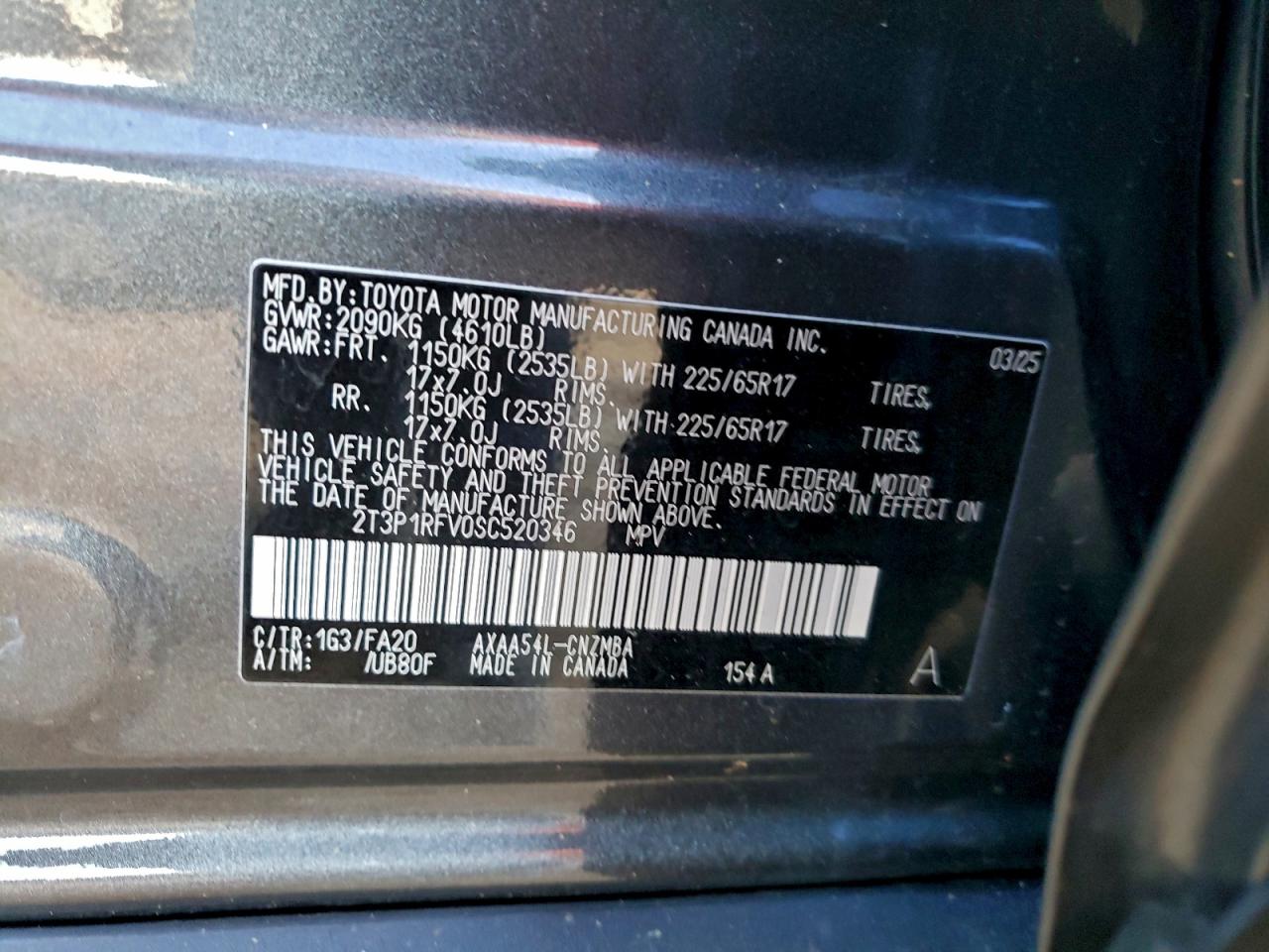 2025 TOYOTA RAV4 XLE photo 13