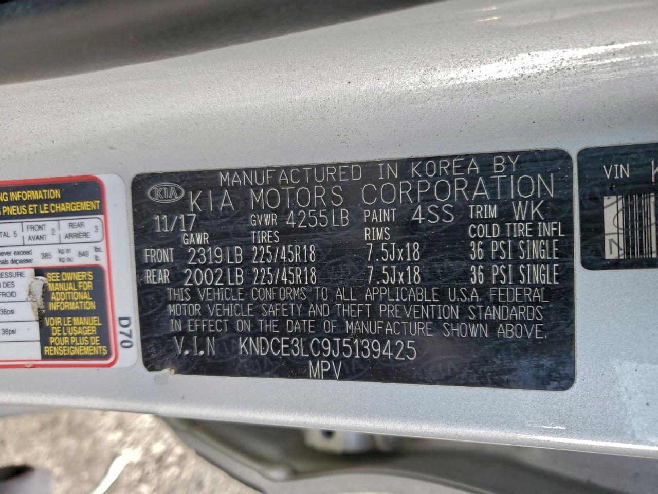 2018 KIA NIRO TOURING photo 13