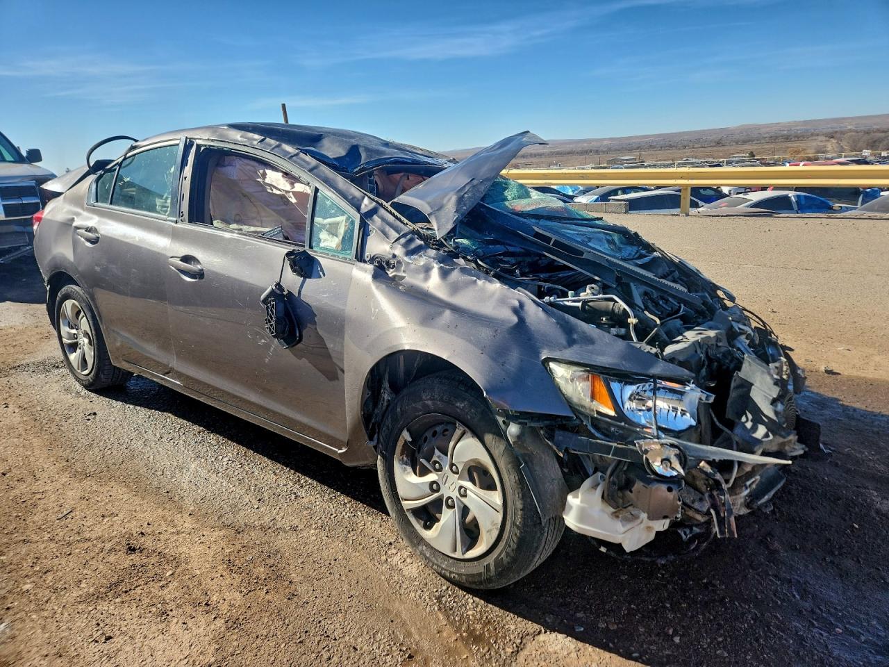 2013 HONDA CIVIC LX photo 4