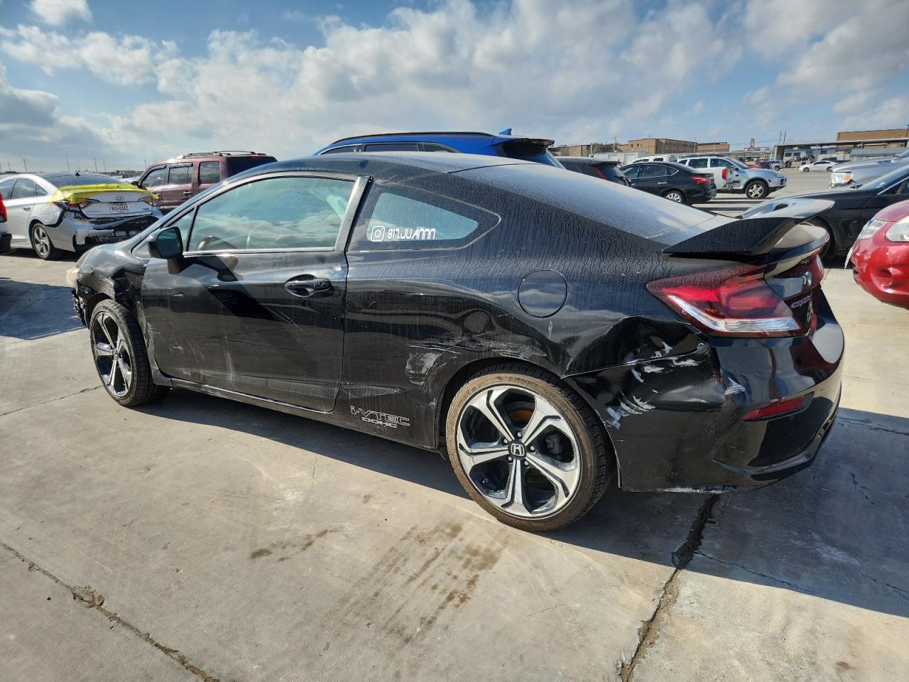 2015 HONDA CIVIC SI photo 2