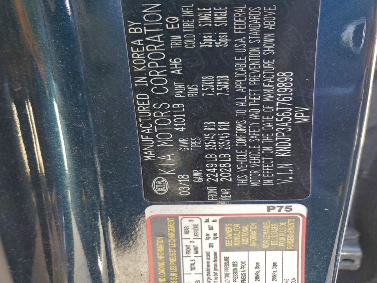 2018 KIA SOUL + photo 12