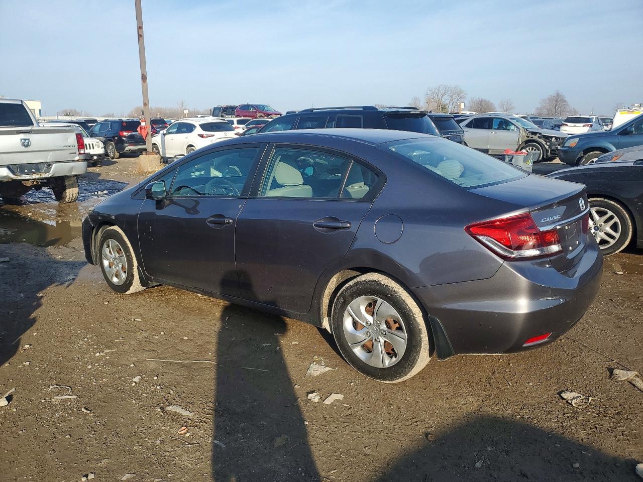 2014 HONDA CIVIC LX photo 2