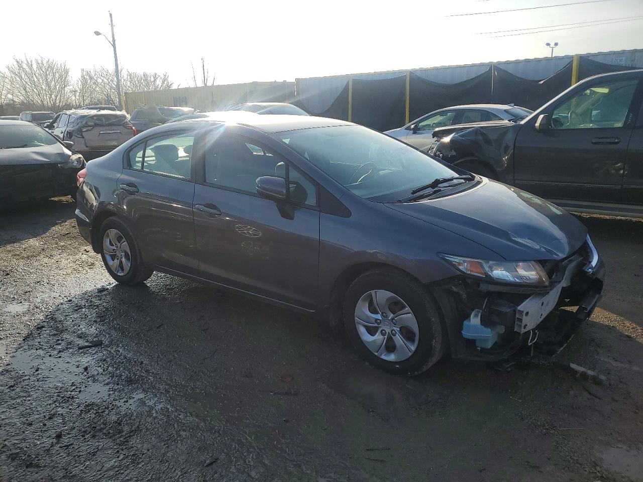 2014 HONDA CIVIC LX photo 4
