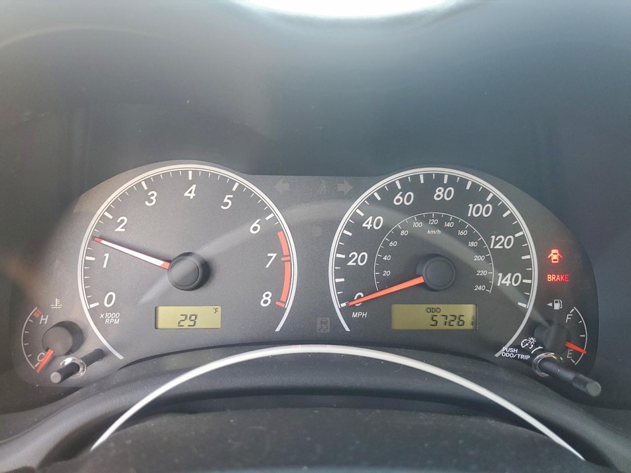 2012 TOYOTA COROLLA BASE photo 9