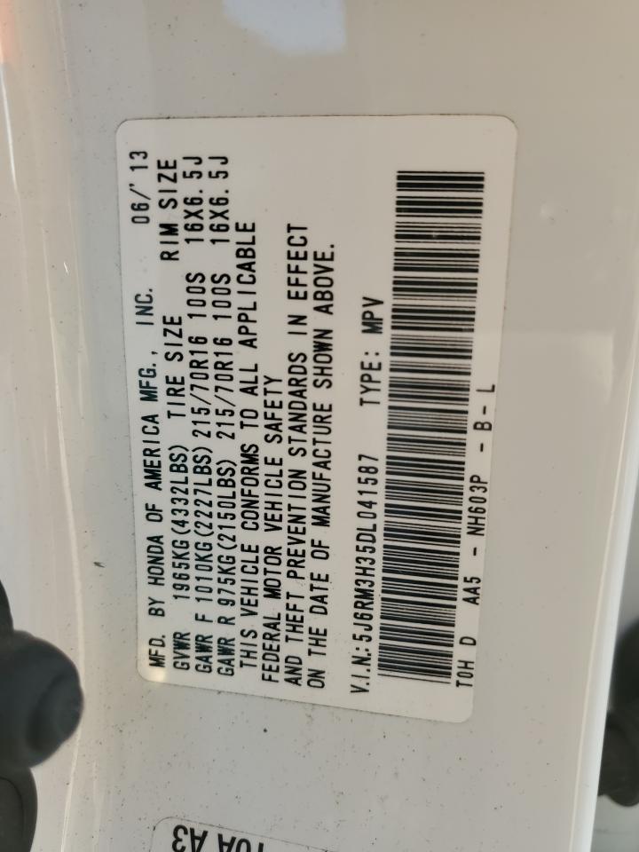 2013 HONDA CR-V LX photo 37